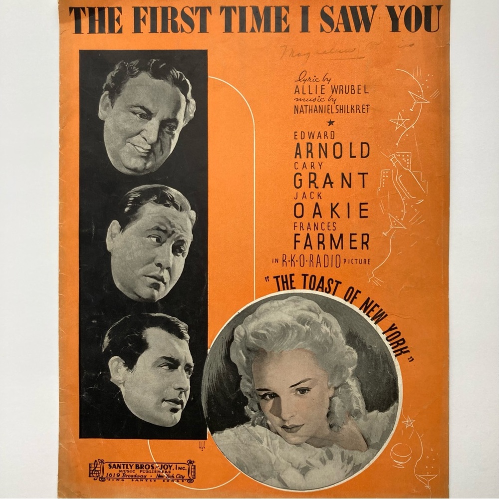 Vintage Sheet Music